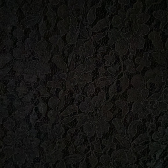 LC Lauren Conrad lacy black blazer size 2 womens - Picture 4 of 7